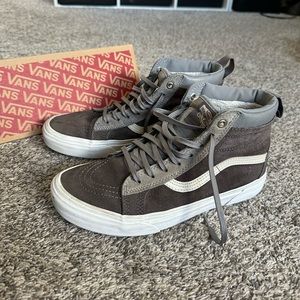 VANS Rare Sk8-Hi MTE Rabbit Frost Grey High Top Sneakers